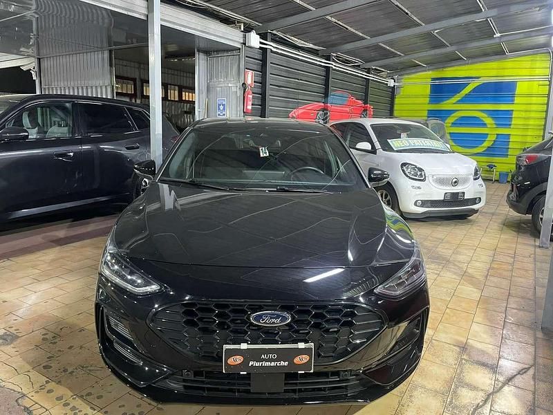 Usata Ford Focus ST-Line 125 CV (91 kW) 2024 Nero Berlina