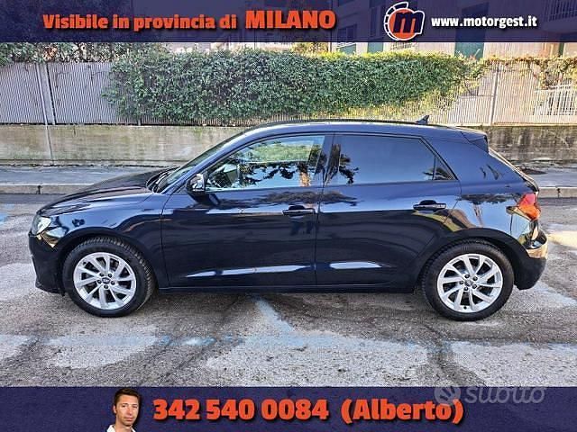 Usata Audi A1 Admired 116 CV (85 kW) 2019 Blu Berlina