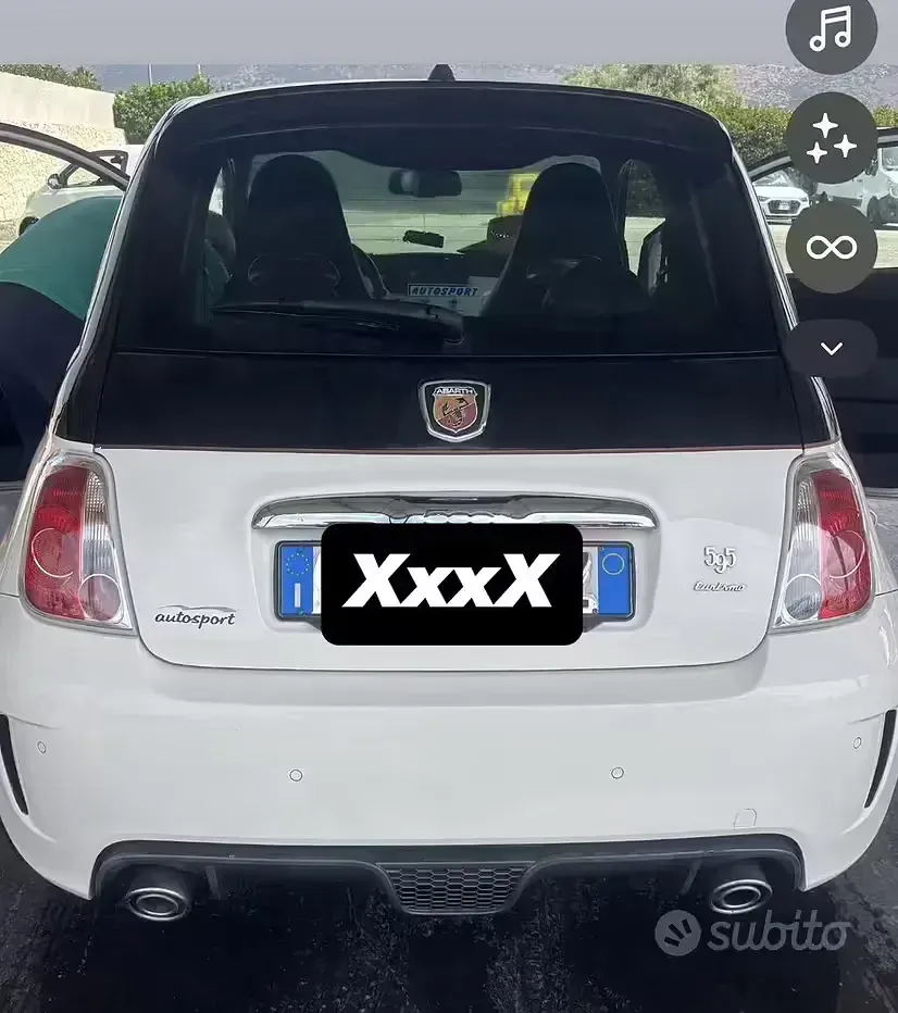Usata Abarth 500 135 CV (99 kW) 2015 Utilitaria