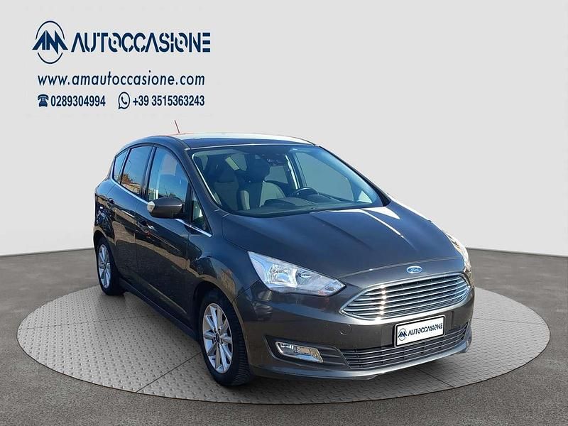 Usata Ford C-MAX Titanium S 120 CV (88 kW) 2018 Grigio Monovolume
