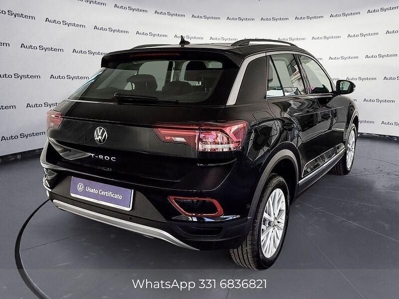 Usata VW T-Roc Life 116 CV (85 kW) 2025 Nero SUV