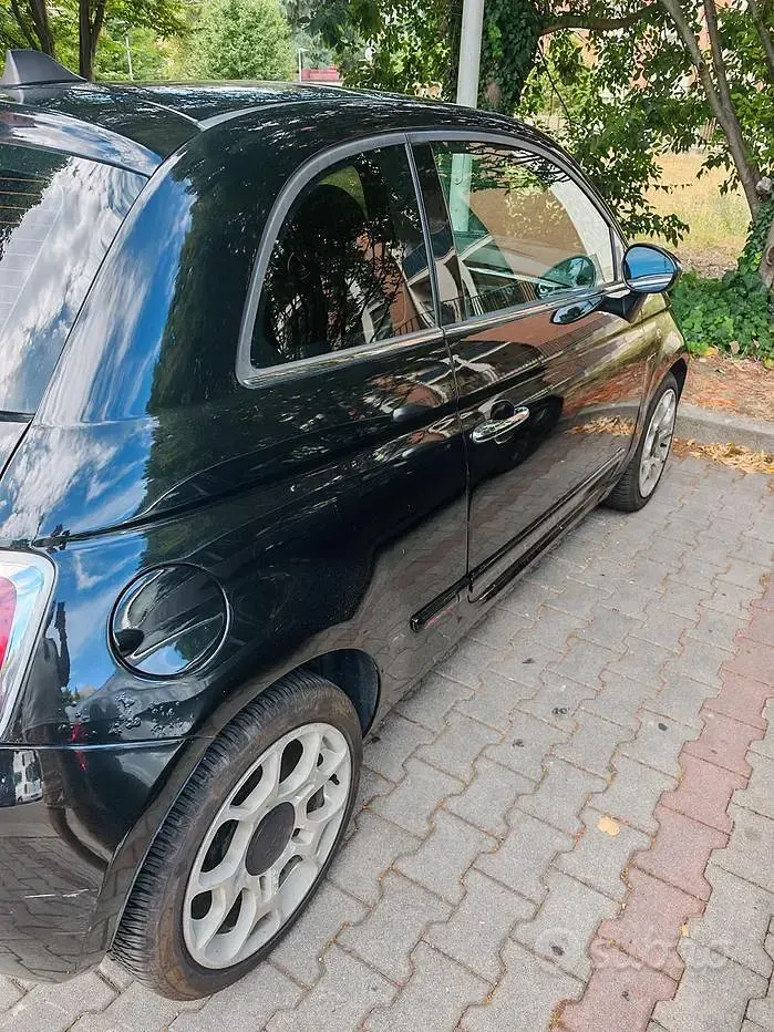Usata Fiat 500 69 CV (50 kW) 2008 Nero Berlina