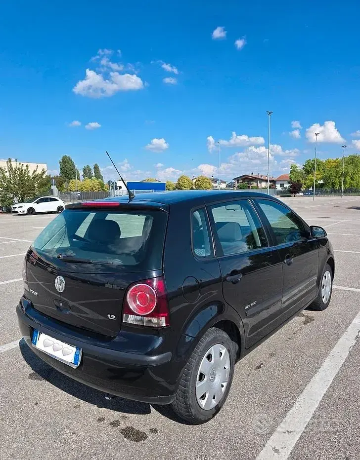 Usata VW Polo 69 CV (50 kW) 2008 Nero Utilitaria