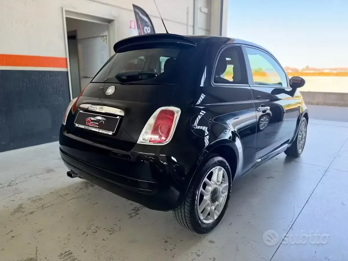 Usado Fiat 500 Sport 69 CV (50 kW) 2008 Negro Berlina