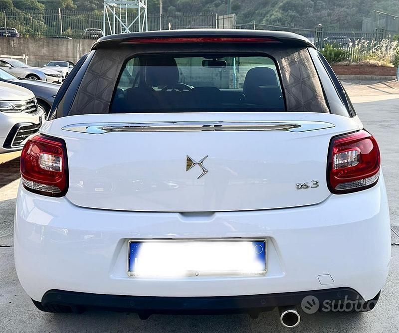 Usata DS Automobiles DS3 Cabriolet 112 CV (82 kW) 2018 Bianco Cabrio