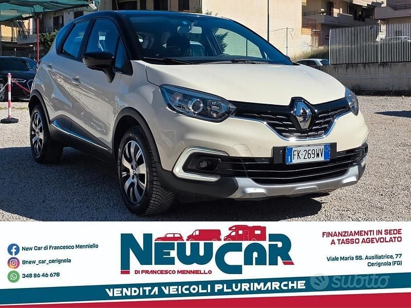 Usata Renault Captur Intens 90 CV (66 kW) 2018 Bianco SUV