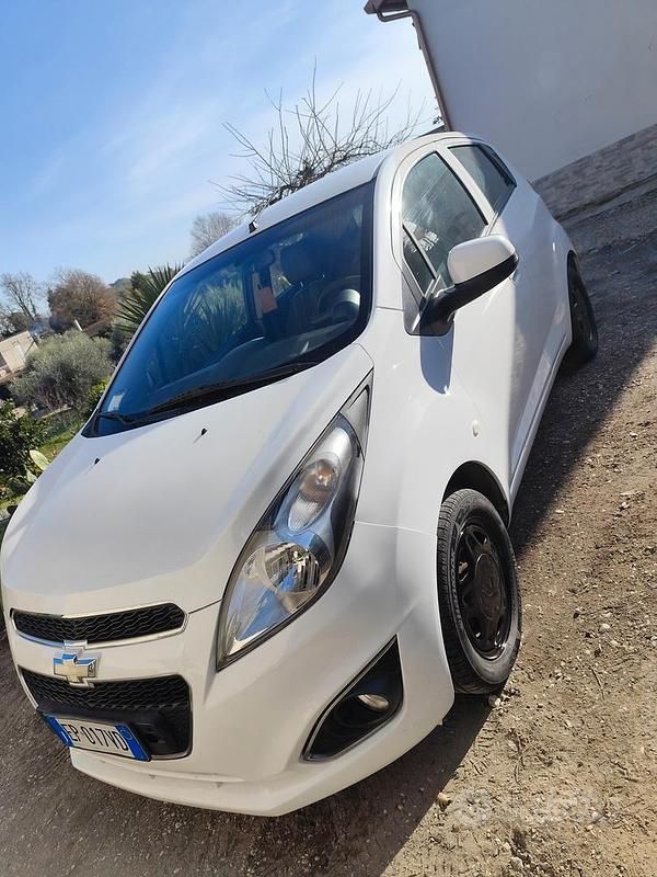Usata Chevrolet Spark LS 68 CV (50 kW) 2013 Bianco Utilitaria