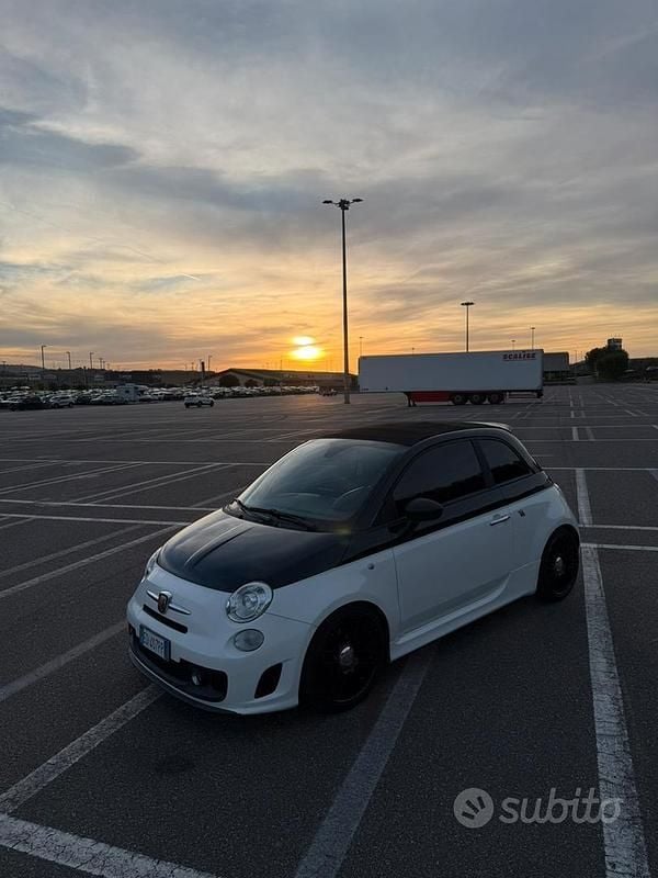 Usata Abarth 500C 140 CV (102 kW) 2012 Bianco Cabrio