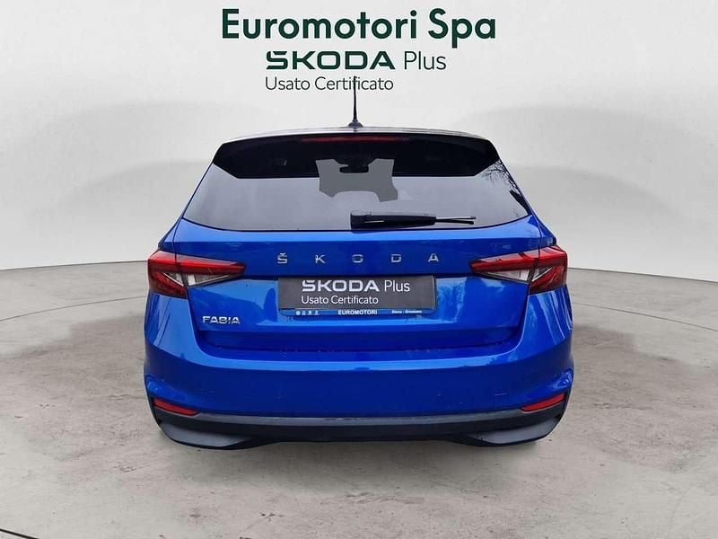 Usata Skoda Fabia Style 95 CV (69 kW) 2023 Blu/azzurro Berlina