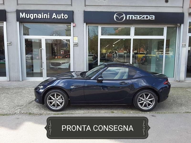 Nuova Mazda MX5 Kazari 132 CV (97 kW) 2026 Deep crystal blu met Cabrio