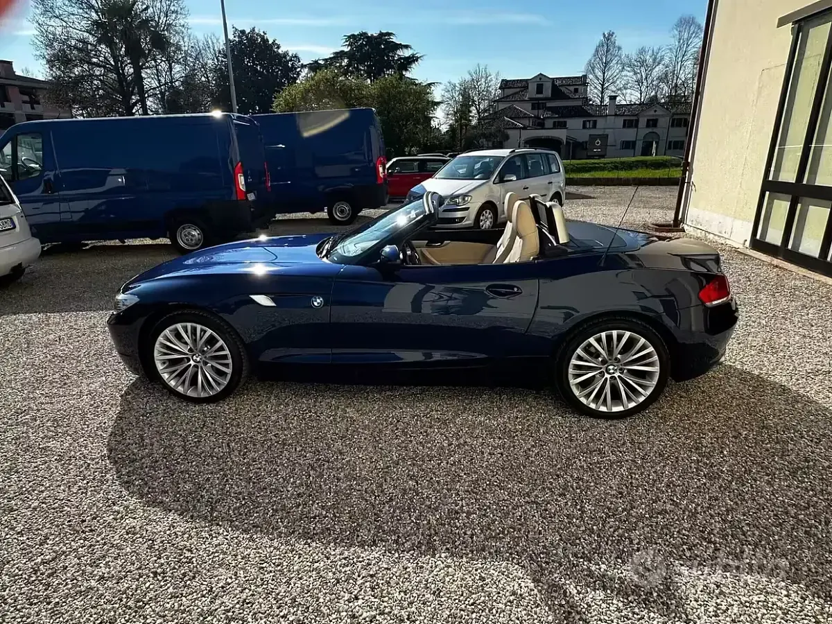 Usata BMW Z4 258 CV (189 kW) 2011 Blu Cabrio