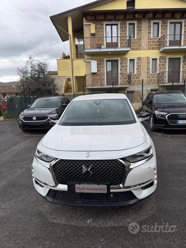 Usata DS Automobiles DS7 Crossback Grand Chic 131 CV (96 kW) 2019 Bianco perlato SUV