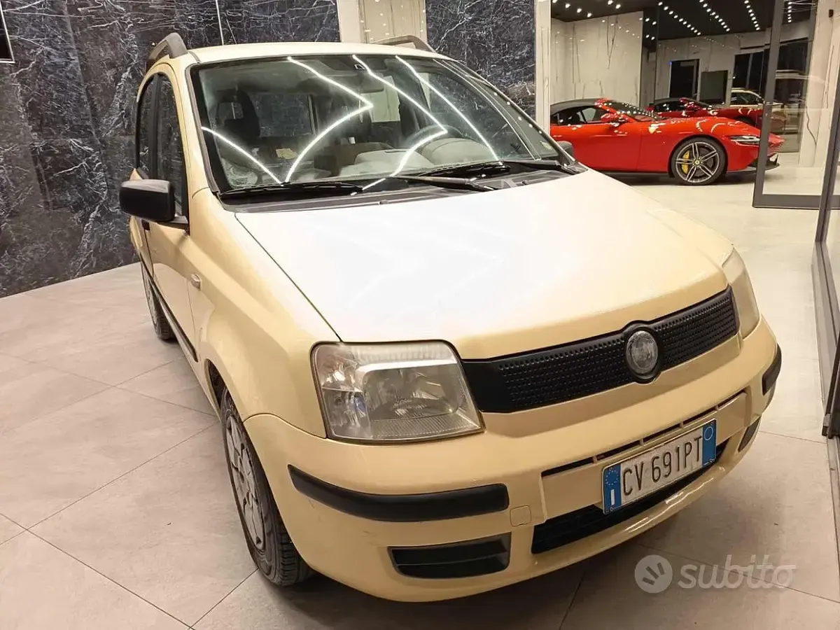 Usata Fiat Panda Dynamic 60 CV (44 kW) 2005 Giallo Utilitaria