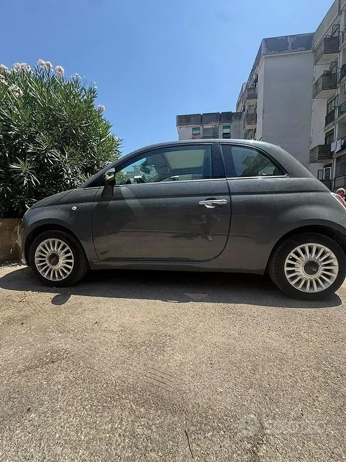 Usata Fiat 500 Lounge 69 CV (50 kW) 2011 Grigio Berlina