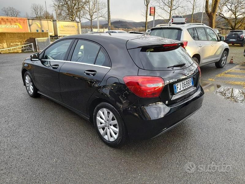 Usata Mercedes A160 Executive 90 CV (66 kW) 2017 Nero Berlina