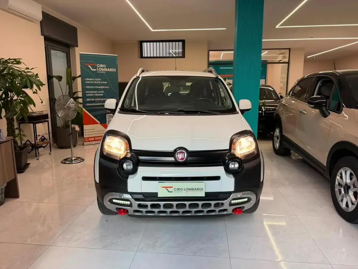 Usata Fiat Panda Cross Cross 90 CV (66 kW) 2015 Bianco Utilitaria