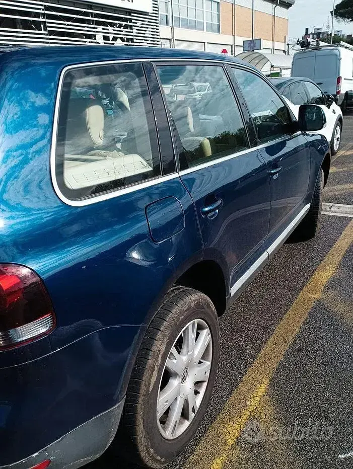 Usata VW Touareg 224 CV (164 kW) 2007 Bluazzurro SUV