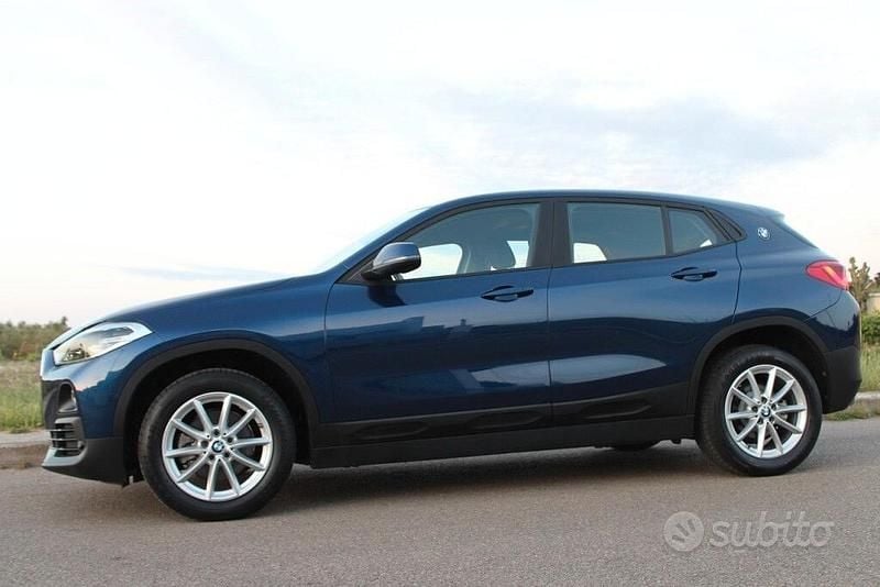 Usata BMW X2 Efficient Dynamics 150 CV (110 kW) 2019 Blu SUV