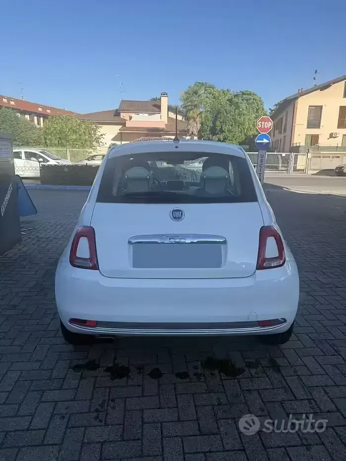 Usata Fiat 500 Lounge 69 CV (50 kW) 2017 Bianco Berlina