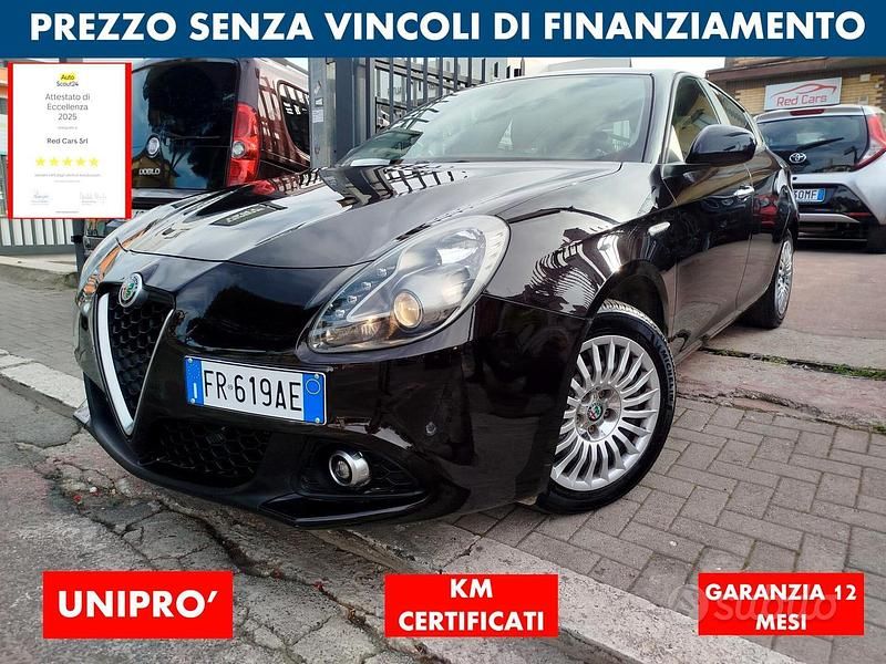 Usata Alfa Romeo Giulietta Super 120 CV (88 kW) 2018 Nero Berlina