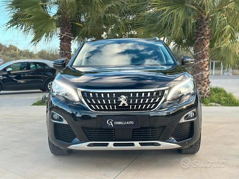 Usata Peugeot 3008 Allure 131 CV (96 kW) 2019 Nero SUV