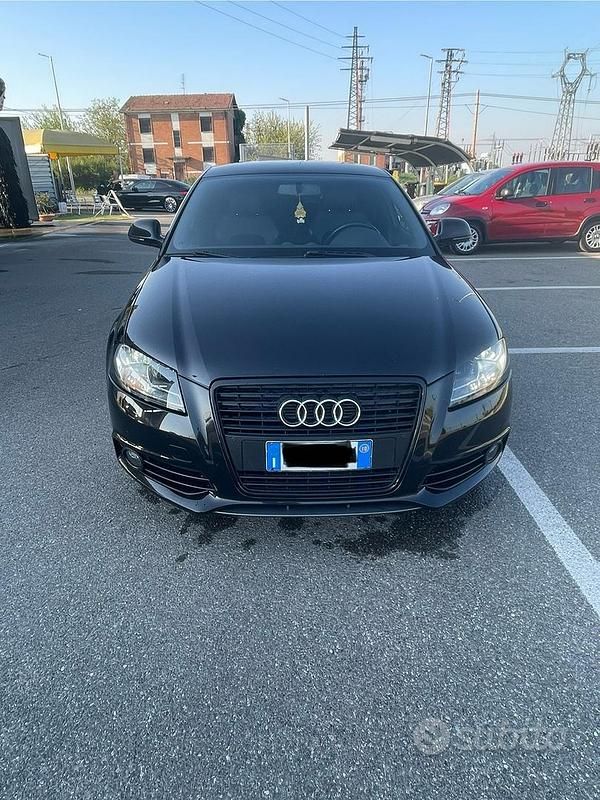 Usata Audi A3 S-Line 2010 Nero Utilitaria