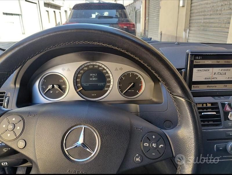 Usata Mercedes C200 2008 Nero Station wagon