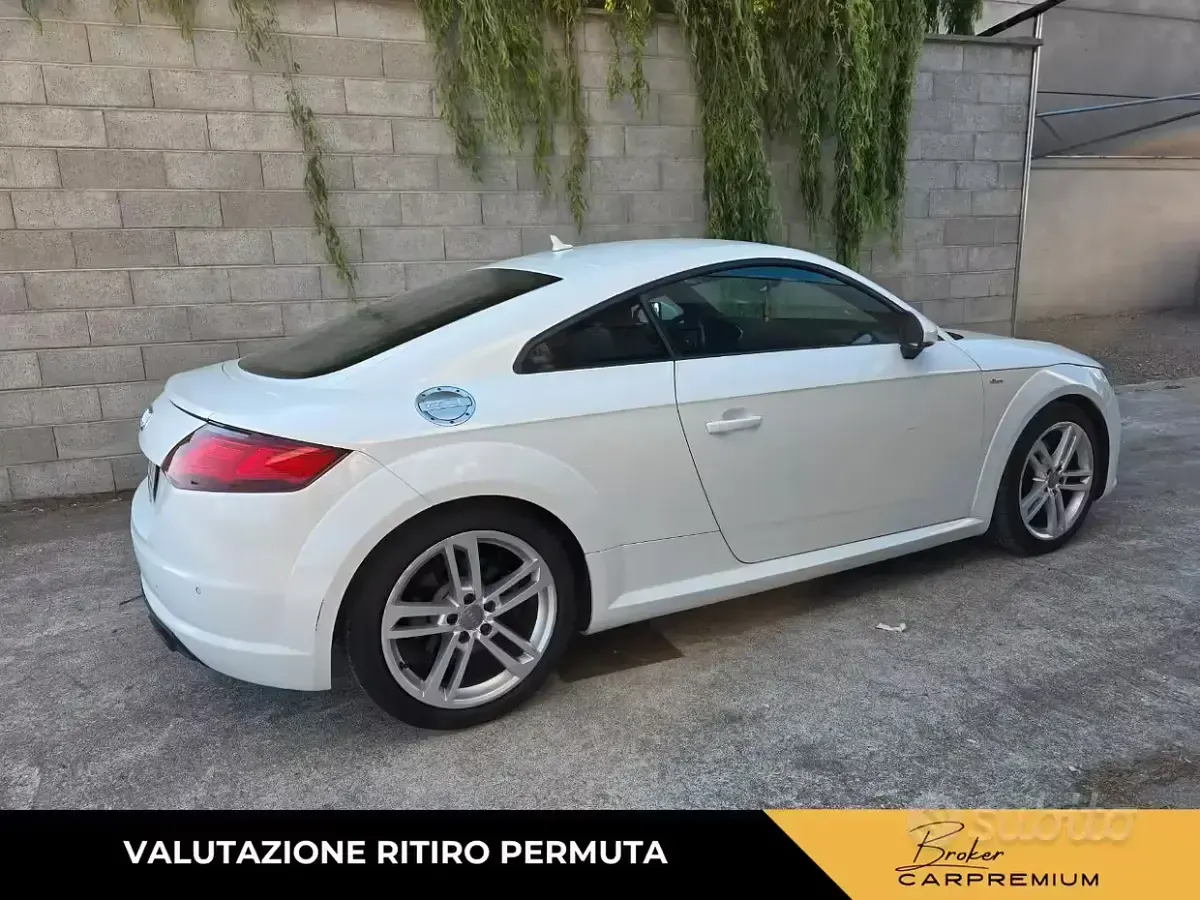 Usata Audi TT S-Line 230 CV (169 kW) 2016 Bianco Coupé