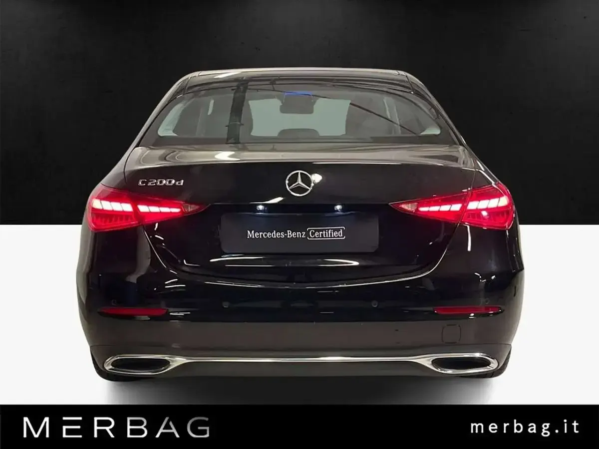 Usado Mercedes C200 Advanced 163 CV (119 kW) 2025 Negro Berlina