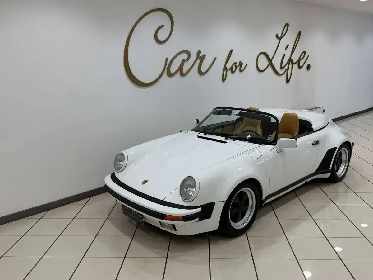 Usata Porsche 911 Speedster 218 CV (160 kW) 1989 Bianco Cabrio