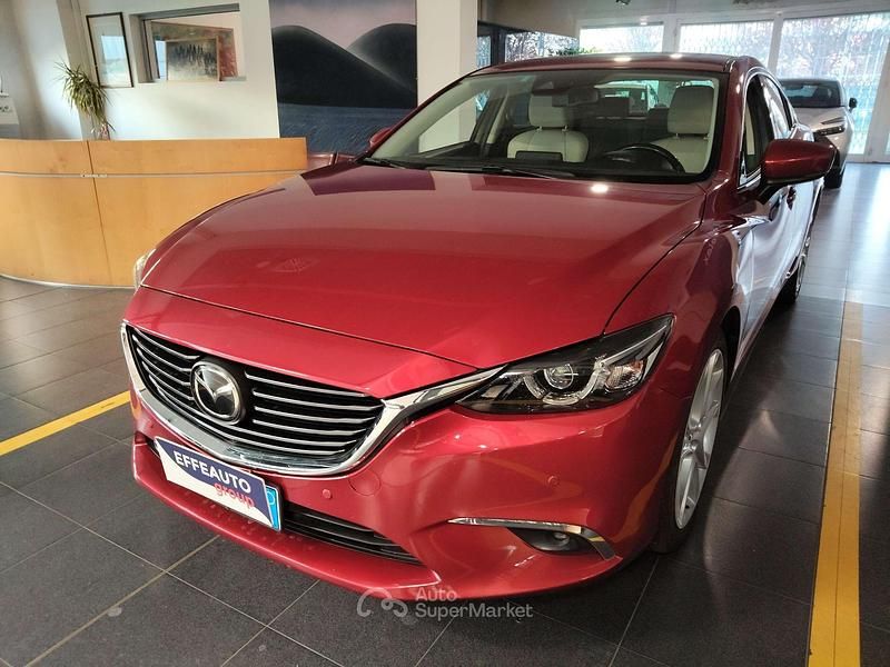 Usata Mazda 6 Exceed 175 CV (128 kW) 2016 Rosso Berlina