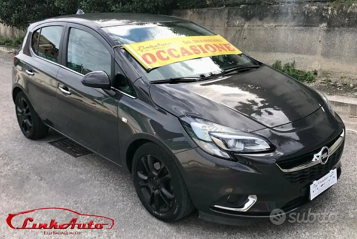 Usata Opel Corsa 95 CV (69 kW) 2015 Grigio Utilitaria