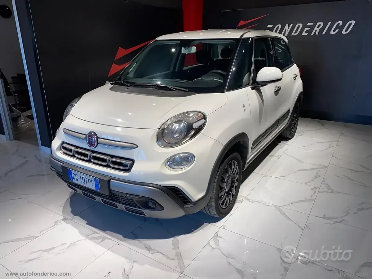 Usata Fiat 500L Cross 95 CV (69 kW) 2021 Bianco Monovolume