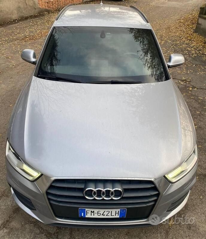 Usata Audi Q3 Business 120 CV (88 kW) 2017 Argento metallizzato SUV