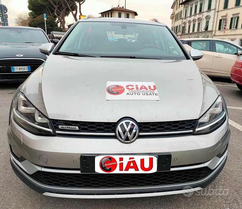 Usata VW Golf Alltrack 184 CV (135 kW) 2015 Grigio Station wagon
