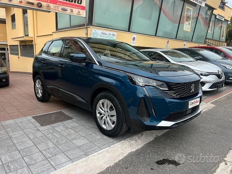 Usata Peugeot 3008 Allure 131 CV (96 kW) 2021 Blu Berlina