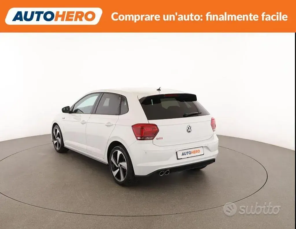 Usata VW Polo 200 CV (147 kW) 2019 Bianco Utilitaria