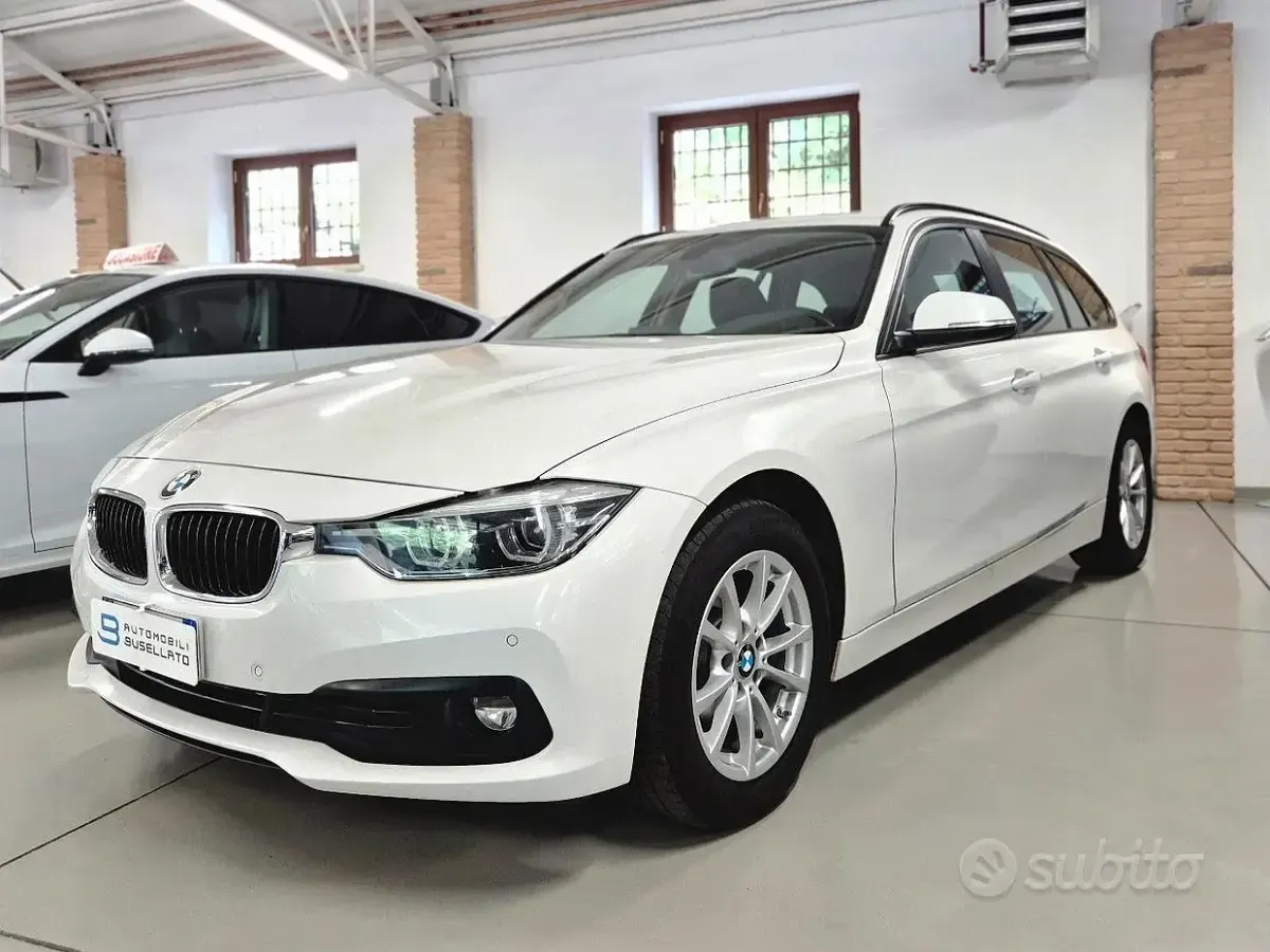 Usata BMW 318 Advantage 150 CV (110 kW) 2018 Bianco Station wagon