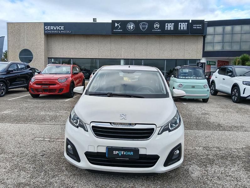 Begagnad Peugeot 108 Style 72 HK (52 kW) 2018 Vit Cab