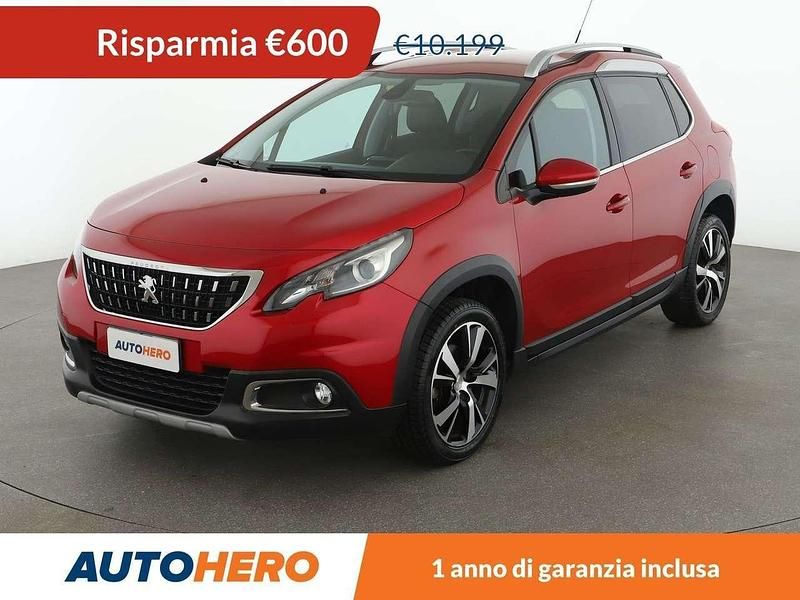Rosso Usata 2017 Peugeot 2008 Allure SUV | 9599 € (Ottimo prezzo) - Immagine 1/3