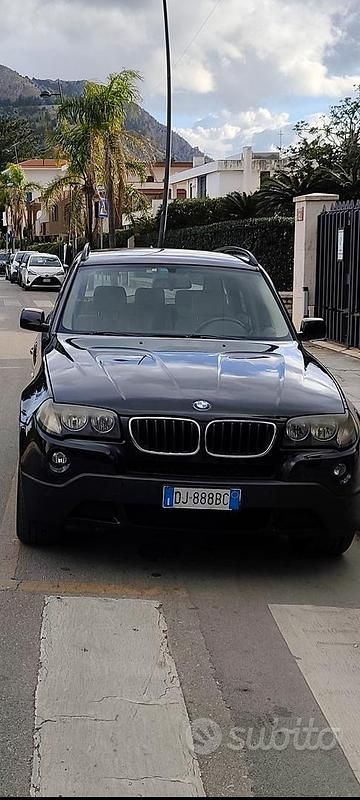 Usata BMW X3 150 CV (110 kW) 2007 Nero SUV