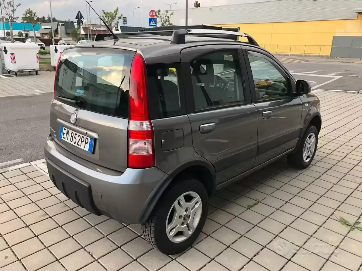 Usata Fiat Panda 4x4 75 CV (55 kW) 2012 Grigio Utilitaria