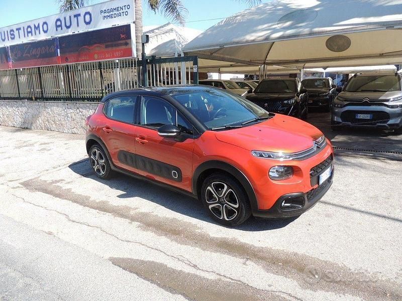 Usata Citroën C3 Feel 82 CV (60 kW) 2016 Arancione Berlina