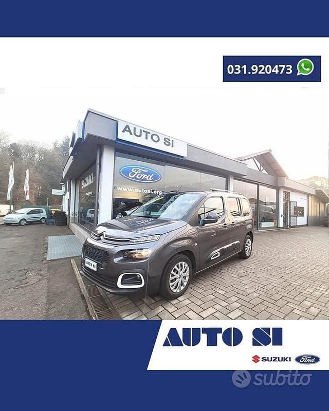 Usata Citroën Berlingo PureTech 110 CV (80 kW) 2019 Grigio Monovolume