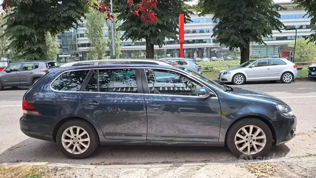 Usata VW Golf VI Highline 105 CV (77 kW) 2010 Grigio Utilitaria