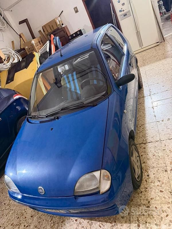Usata Fiat Seicento 2000 Blu Utilitaria