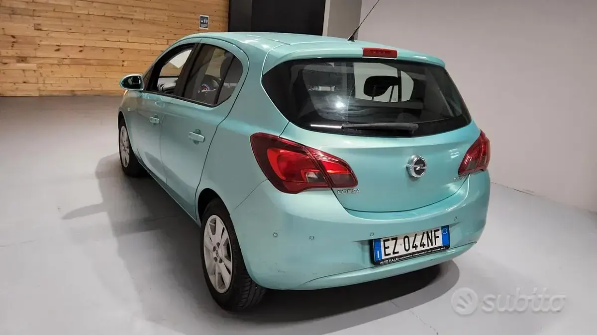 Usata Opel Corsa 95 CV (69 kW) 2015 Verde Utilitaria