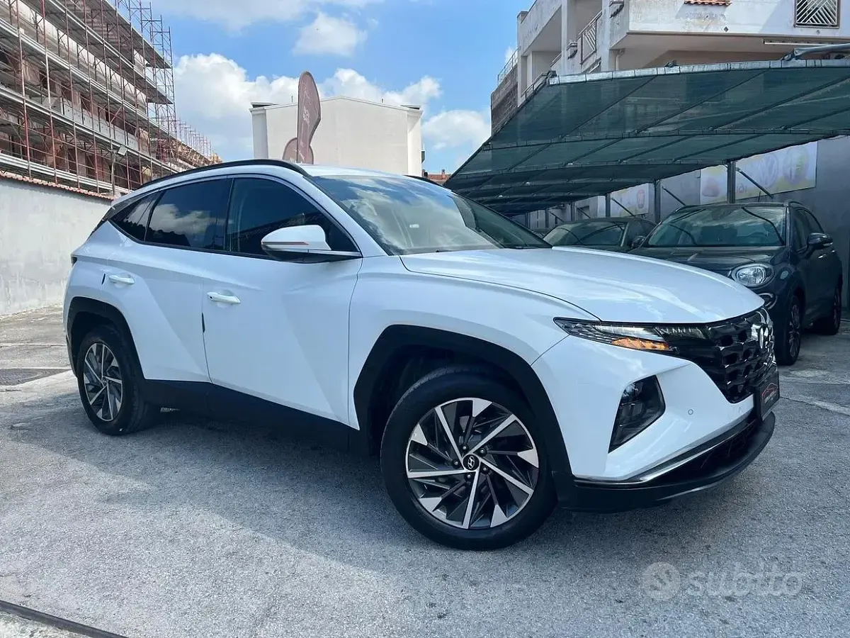 Usata Hyundai Tucson 116 CV (85 kW) 2021 Bianco SUV