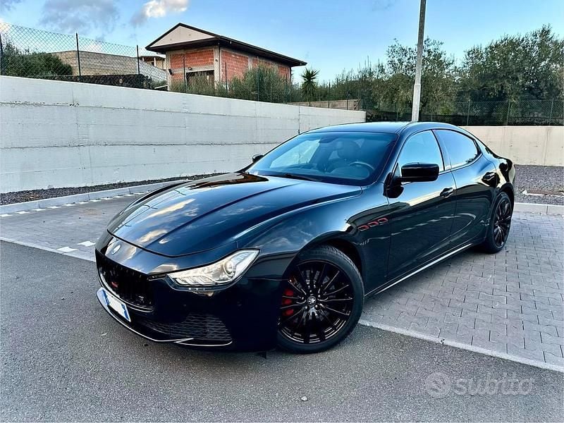 Usata Maserati Ghibli 250 CV (183 kW) 2016 Nero Berlina