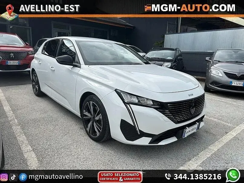 Usata Peugeot 308 Allure 131 CV (96 kW) 2022 Bianco Berlina